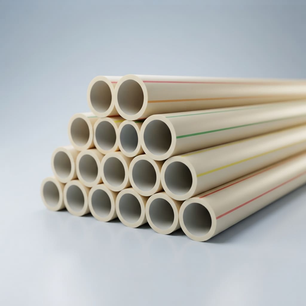 HDPE telecommunication duct for fibre and cable